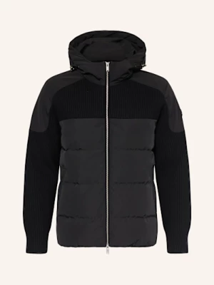 Obrázek produktu Moose Knuckles Péřová Bunda Glenvale Ze Směsi Materiálů černá