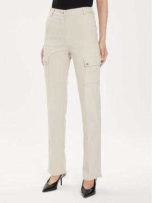 Obrázek produktu Morgan Kalhoty z materiálu 241-PAZZA.F Béžová Slim Fit