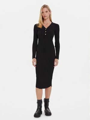 Obrázek produktu Morgan Úpletové šaty 252-RMEXAS Černá Slim Fit
