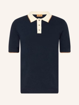 Obrázek produktu Mos Mosh Gallery Pletené Polo Tričko Mmgfrancesco, Regular Fit tmavě modrá / béžová / krémová