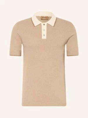 Obrázek produktu Mos Mosh Gallery Pletené Polo Tričko Mmgfrancesco, Regular Fit velbloudí / krémová