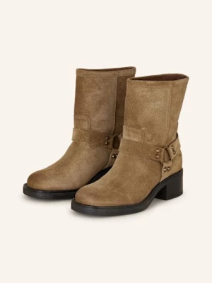 Obrázek produktu Mrs & Hugs Biker Boots světle hnědá