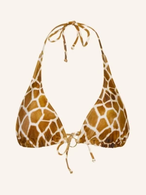 Obrázek produktu Mrs & Hugs Bikiny S Vázáním Za Krkem světle hnědá / krémová