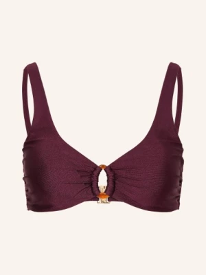 Obrázek produktu Mrs & Hugs Bralette Bikiny Top tmavě červená