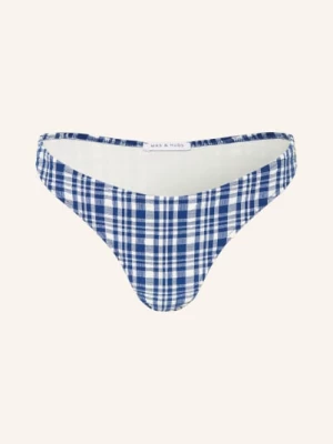 Obrázek produktu Mrs & Hugs Brazilské Bikiny modrá / bílá
