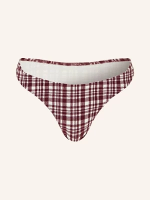 Obrázek produktu Mrs & Hugs Brazilské Bikiny tmavě fialová / bílá