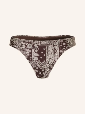 Obrázek produktu Mrs & Hugs Brazilské Bikiny tmavě hnědá / krémová