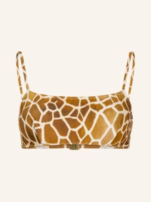 Obrázek produktu Mrs & Hugs Bustier Bikini Top světle hnědá / krémová