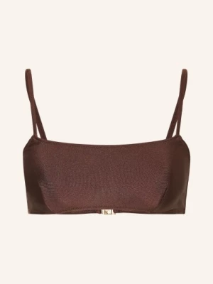 Obrázek produktu Mrs & Hugs Bustier Bikini Top tmavě hnědá