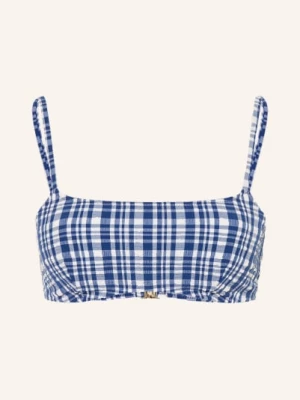 Obrázek produktu Mrs & Hugs Bustier Bikiny Top modrá / bílá