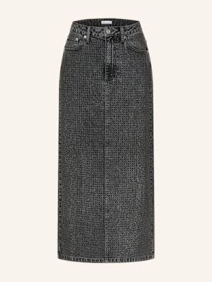 Obrázek produktu Mrs & Hugs Džínová Sukně S Ozdobnými Kamínky black
