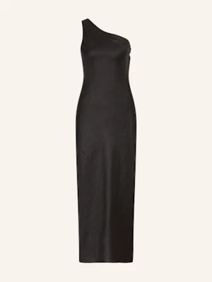 Obrázek produktu Mrs & Hugs One-Shoulder Šaty Ze Lnu černá