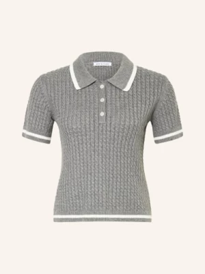 Obrázek produktu Mrs & Hugs Pletené Polo Tričko šedá