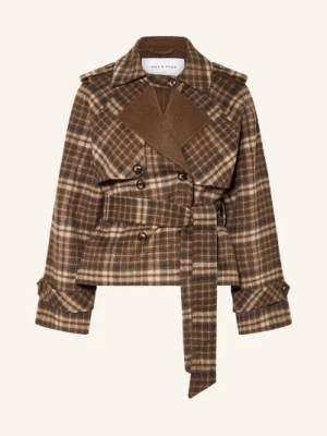 Obrázek produktu Mrs & Hugs Trenchcoat hnědá / béžová / tmavě modrá