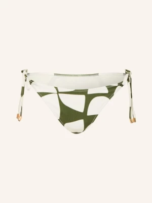 Obrázek produktu Mrs & Hugs Trojúhelníkové Bikiny olivová / bílá