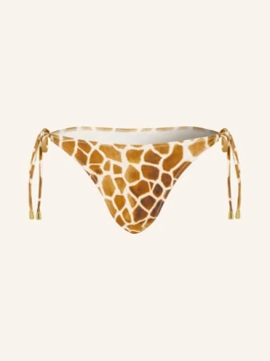 Obrázek produktu Mrs & Hugs Trojúhelníkové Bikiny světle hnědá / krémová