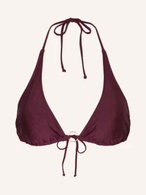 Obrázek produktu Mrs & Hugs Trojúhelníkové Bikiny tmavě červená