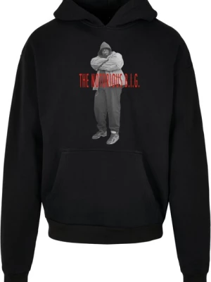 Obrázek produktu MT Upscale Mikina 'Biggie Smalls Concrete'  šedá / červená / černá