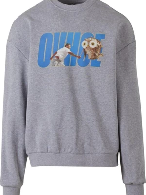 Obrázek produktu MT Upscale Mikina 'Ovhoe'  azurová / hnědá / šedý melír / offwhite