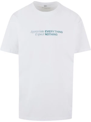 Obrázek produktu MT Upscale Tričko 'Appreciate Expect'  světlemodrá / bílá