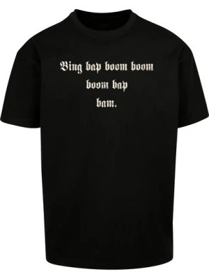 Obrázek produktu MT Upscale Tričko 'Bing Bab Boom'  černá / offwhite