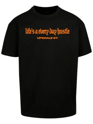 Obrázek produktu MT Upscale Tričko 'Hustle'  písková / světle fialová / oranžová / černá