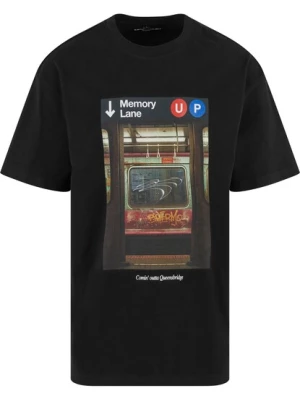 Obrázek produktu MT Upscale Tričko 'Memory Lane'  čedičová šedá / tmavě šedá / tmavě zelená / černá