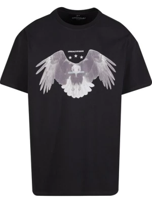 Obrázek produktu MT Upscale Tričko 'Sick Eagle'  nebeská modř / tmavě šedá / černá / bílá