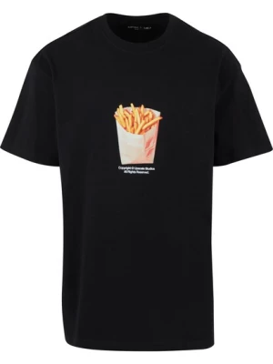 Obrázek produktu MT Upscale Tričko 'Small Fries'  oranžová / pastelově oranžová / černá / bílá