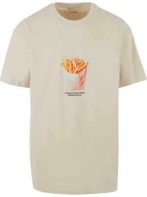 Obrázek produktu MT Upscale Tričko 'Small Fries'  písková / žlutá / oranžová / černá