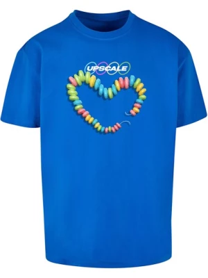 Obrázek produktu MT Upscale Tričko 'Sweet Treats'  kobaltová modř / citronově žlutá / světle růžová / bílá
