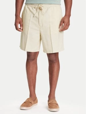 Obrázek produktu Mustang Šortky z materiálu Linen 1016459 Écru Loose Fit