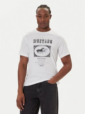Obrázek produktu Mustang T-Shirt Akron 1016864 Bílá Relaxed Fit