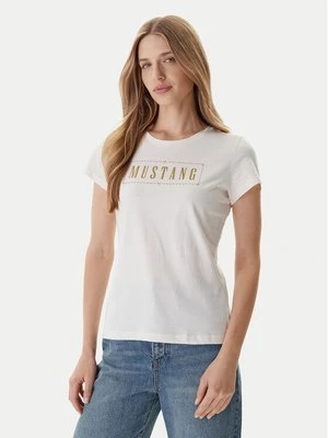 Obrázek produktu Mustang T-Shirt Loa 1016754 Écru Slim Fit