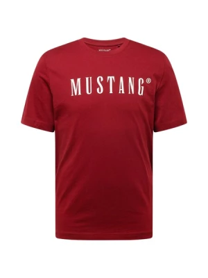 Obrázek produktu MUSTANG Tričko 'Austin'  karmínově červené / bílá
