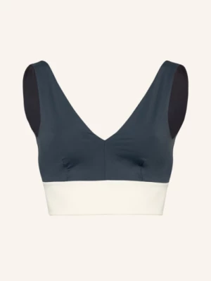 Obrázek produktu Mymarini Bralette Horní Díl Bikin Yogatop V Oboustranném Provedení S Uv Ochranou 50+ petrolejová / režná