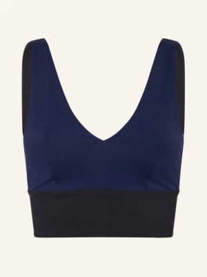 Obrázek produktu Mymarini Bralette Horní Díl Bikin Yogatop V Oboustranném Provedení S Uv Ochranou 50+ tmavě modrá / černá