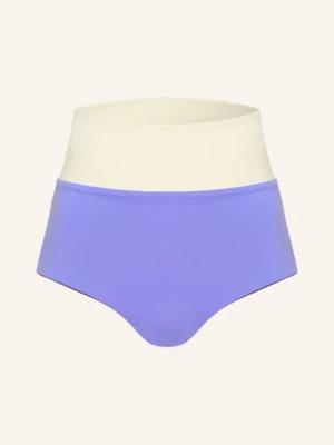 Obrázek produktu Mymarini High Waist Bikinové Kalhotky Surfshorts V Oboustranném Provedení S Uv Ochranou 50+ světle fialová / hnědá