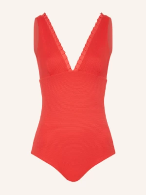 Obrázek produktu Mymarini Tvarující Plavky Swimsuit No. 2 S Uv Ochranou 50+ červená