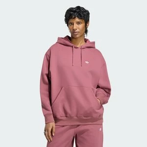 Obrázek produktu NADROZMĚRNÁ FLÍSOVÁ MIKINA ESSENTIALS S KAPUCÍ Adidas Burgundy