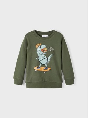 Obrázek produktu NAME IT Mikina 13206392 Zelená Regular Fit