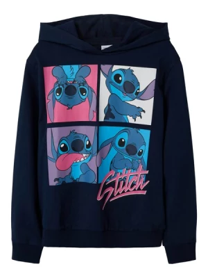 Obrázek produktu NAME IT Mikina 'NKFInga Stitch'  modrá / marine modrá / pink / bílá