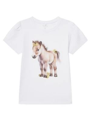 Obrázek produktu NAME IT T-Shirt Hani 13243178 Bílá Standard Fit