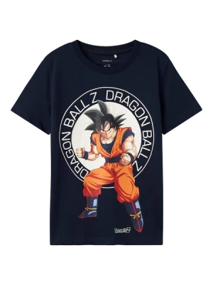 Obrázek produktu NAME IT Tričko 'NKMjes Dragon'  námořnická modř / antracitová / oranžová / bílá