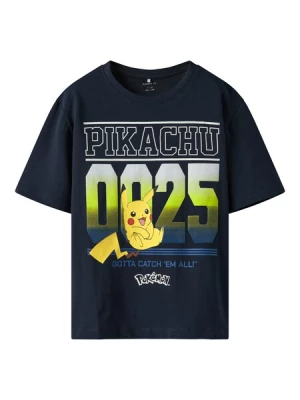 Obrázek produktu NAME IT Tričko 'NKMMabr Pokemon'  námořnická modř / tmavě žlutá / jablko / offwhite