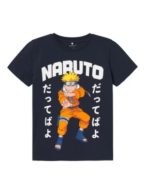 Obrázek produktu NAME IT Tričko 'NKMMacar Naruto'  marine modrá / safírová / oranžová / bílá