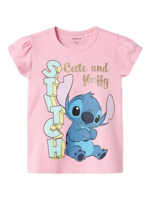 Obrázek produktu NAME IT Tričko 'NMFFolly Stitch'  tyrkysová / safírová / světle žlutá / růžová