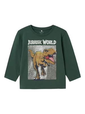 Obrázek produktu NAME IT Tričko 'NMMJurassic World'  umbra / jedle / černá / offwhite