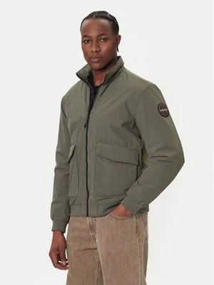 Obrázek produktu Napapijri Bunda bomber A-Giovi NP0A88U2 Zelená Regular Fit