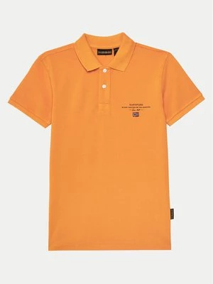Obrázek produktu Napapijri Polokošile Elbas 5 NP0A4G4NA701 S Oranžová Regular Fit
